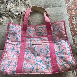 Illy Pulitzer delta gamma tote